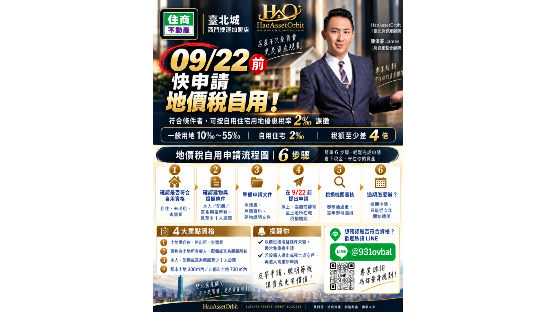 地價稅自用