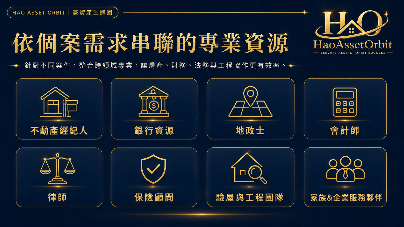依個案需求串聯的專業資源