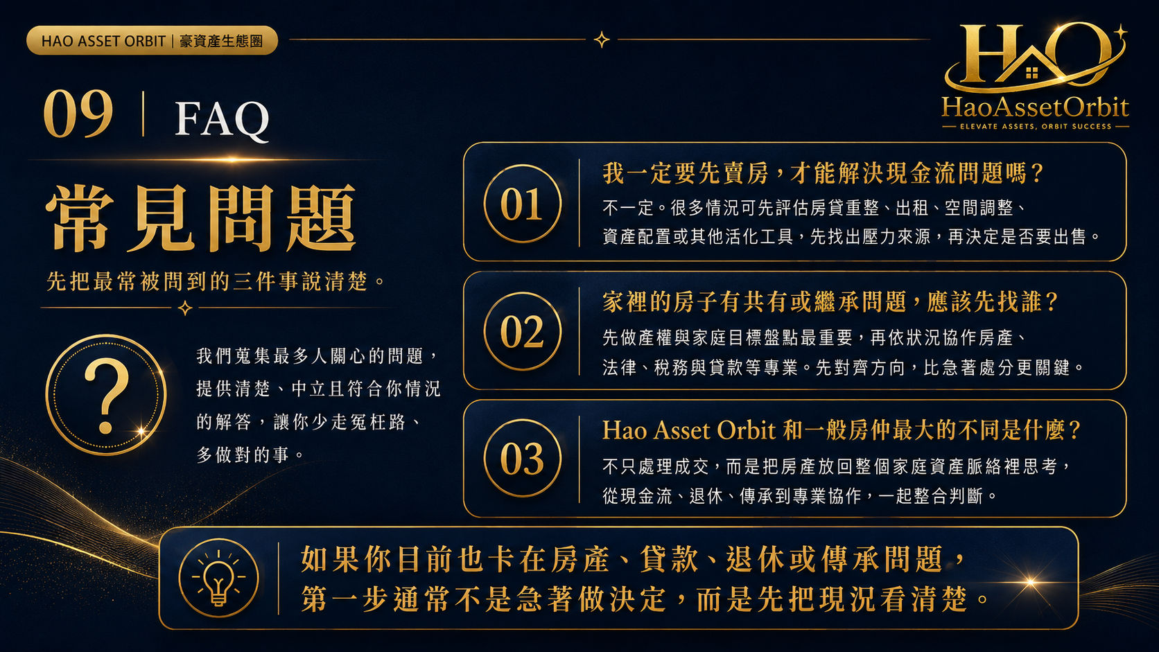 FAQ 常見問題 01-03