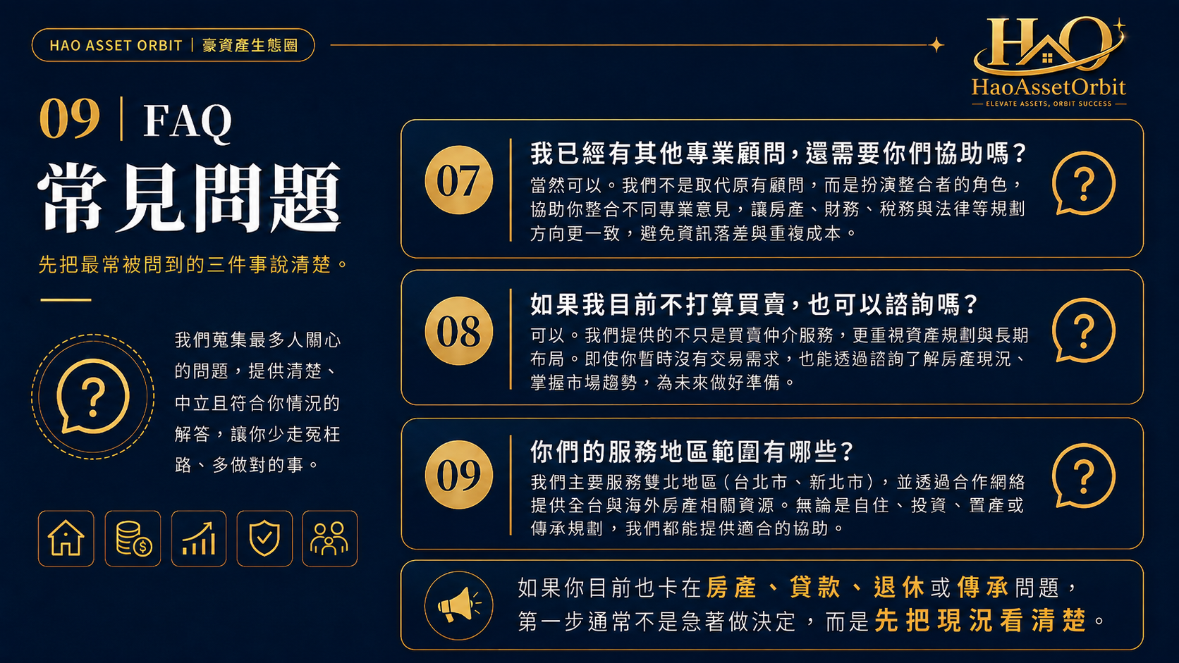 FAQ 常見問題 07-09